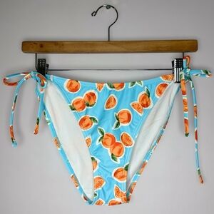 Wild Fable Orange Print Bikini Bottom